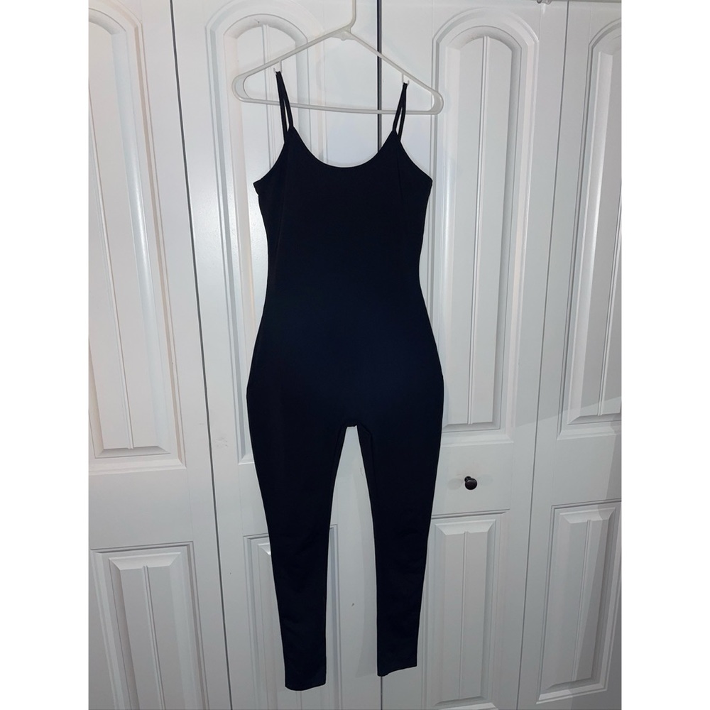 Black Bodysuit Spaghetti Strap